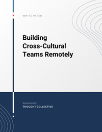 Building Cross-Cultural Teams Remotely