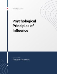 Psychological Principles of Influence