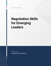 Negotiation Skills for Emerging Leaders