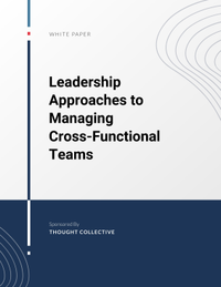 Leadership Approaches to Managing Cross-Functional Teams