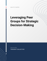 Leveraging Peer Groups for Strategic Decision-Making